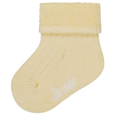 Sterntaler Baby Socken uni – Baby- und Kinder Socken mit Umschlag, Innenfrottee, Rippenmuster, Uni, Vanillefarben, Größe 16 Sterntaler Baby Socken uni – Baby- und Kinder Socken mit Umschlag, Innenfrottee, Rippenmuster, Uni, Vanillefarben, Größe 16