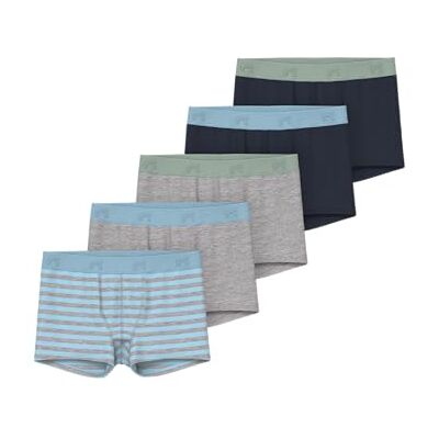 NAME IT Jungen Nkmboxer 5P Aquamarine Y/D, Aquamarine, Numeric 116 EU NAME IT Jungen Nkmboxer 5P Aquamarine Y/D, Aquamarine, Numeric 116 EU