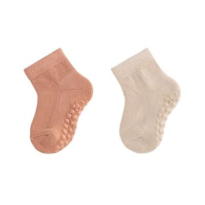 Sterntaler ABS Socken Doppelpack Kinder Stoppersocken mit Innenfutter ABS-Motiv auf Sohle Krabbelsöckchen Baby und Kinderstrümpfe, lichtbraun, Größe 20 Sterntaler ABS Socken Doppelpack Kinder Stoppersocken mit Innenfutter ABS-Motiv auf Sohle Krabbelsöckchen Baby und Kinderstrümpfe, lichtbraun, Größe 20
