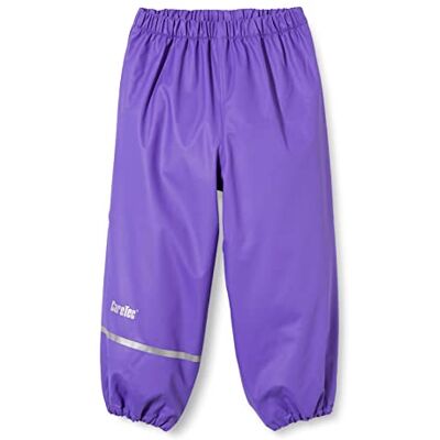 CareTec Jungen Rain Pants Pu W/O Fleece Regenhose, Purple (633), 116 EU CareTec Jungen Rain Pants Pu W/O Fleece Regenhose, Purple (633), 116 EU