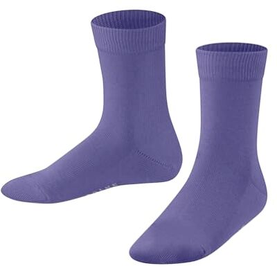 FALKE Unisex kinder Socken Family K So nachhaltige Baumwolle einfarbig 1 Paar, Lila Crocus 8305, 35-38 FALKE Unisex kinder Socken Family K So nachhaltige Baumwolle einfarbig 1 Paar, Lila Crocus 8305, 35-38