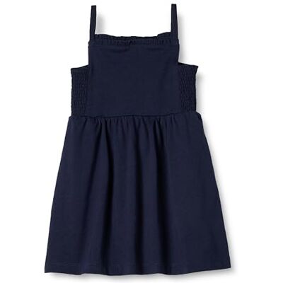 Amazon Essentials Mädchen Träger-Midikleid aus Baumwolle, Marineblau, 8 Jahre Amazon Essentials Mädchen Träger-Midikleid aus Baumwolle, Marineblau, 8 Jahre