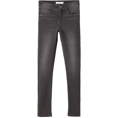 NAME IT Mädchen Nkfpolly Dnmtasis Pant Noos Hose, Dark Grey Denim, 158 EU NAME IT Mädchen Nkfpolly Dnmtasis Pant Noos Hose, Dark Grey Denim, 158 EU