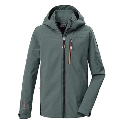 Killtec Jungen Softshelljacke/Outdoorjacke mit Kapuze KOS 143 BYS SFTSHLL JCKT, naturgrün, 128, 44088-000 Killtec Jungen Softshelljacke/Outdoorjacke mit Kapuze KOS 143 BYS SFTSHLL JCKT, naturgrün, 128, 44088-000