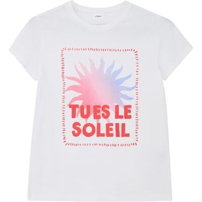 s.Oliver Junior Mädchen Shirt 2179427 01D3 weiß 170/176 s.Oliver Junior Mädchen Shirt 2179427 01D3 weiß 170/176