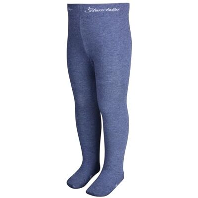 Sterntaler Strumpfhose uni Baby und Kinder Strumpfhose mit hohem Baumwollanteil (90%) hautsympathisch bequeme Passform pflegeleicht -Babykleidung ab Geburt Größe 86, Farbe jeansblau melange Sterntaler Strumpfhose uni Baby und Kinder Strumpfhose mit hohem Baumwollanteil (90%) hautsympathisch bequeme Passform pflegeleicht -Babykleidung ab Geburt Größe 86, Farbe jeansblau melange