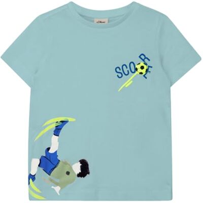 s.Oliver Junior Jungen Shirt 2177325 Blue Green 116/122 s.Oliver Junior Jungen Shirt 2177325 Blue Green 116/122