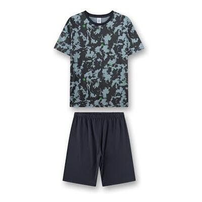 Sanetta Jungen-Schlafanzug kurz blau Basketball Hochwertiger und bequemer Schlafanzug aus 100% Baumwolle. Sanetta Jungen-Schlafanzug kurz blau Basketball Hochwertiger und bequemer Schlafanzug aus 100% Baumwolle.
