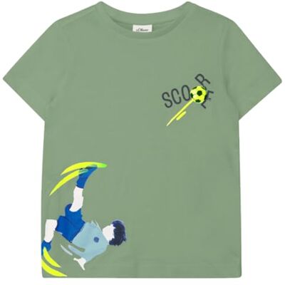 s.Oliver Junior Jungen Shirt 2177325 Green 128/134 s.Oliver Junior Jungen Shirt 2177325 Green 128/134