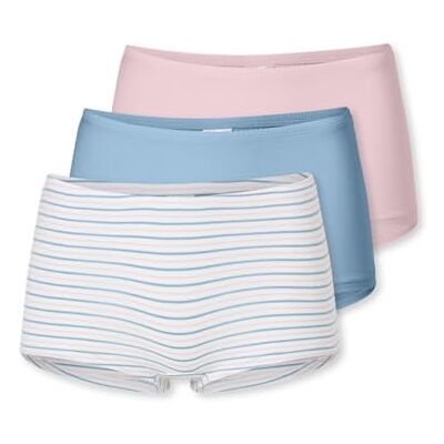 Schiesser Mädchen 3 Pack Unterwäsche Shorts weiches Bündchen 95/5 Organic Bio Baumwolle Größe 140 bis 199 Schiesser Mädchen 3 Pack Unterwäsche Shorts weiches Bündchen 95/5 Organic Bio Baumwolle Größe 140 bis 199