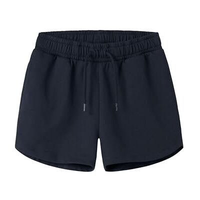 NAME IT Mädchen Nkfbrally Sweat Shorts Unb Noos, Dark Sapphire, 134 NAME IT Mädchen Nkfbrally Sweat Shorts Unb Noos, Dark Sapphire, 134