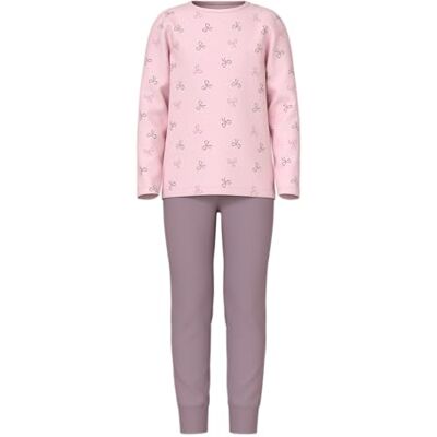 NAME IT Nkfnightset Barely Pink Bow Noos NAME IT Nkfnightset Barely Pink Bow Noos