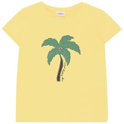 s.Oliver Junior Mädchen Shirt 2178214 1531 Yellow 116/122 s.Oliver Junior Mädchen Shirt 2178214 1531 Yellow 116/122