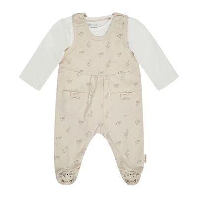 Sterntaler Strampler Set Lilly – 2-teilig – Baby Strampler aus Jersey mit Katzen-Stickerei und Langarmbody – bequemer Mädchen Zweiteiler ab Geburt Druckknöpfe im Schritt – Natur – Größe 62 Sterntaler Strampler Set Lilly – 2-teilig – Baby Strampler aus Jersey mit Katzen-Stickerei und Langarmbody – bequemer Mädchen Zweiteiler ab Geburt Druckknöpfe im Schritt – Natur – Größe 62