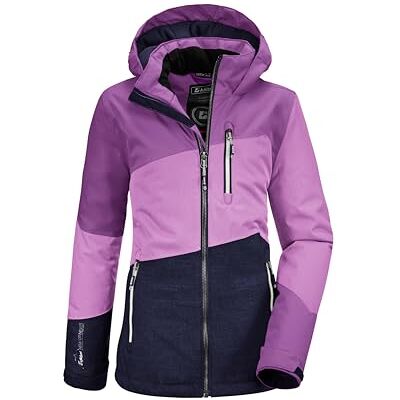 Killtec Mädchen Lynge Grls Jckt B Funktionsjacke Mit Kapuze, dunkelorchidee, 116 Killtec Mädchen Lynge Grls Jckt B Funktionsjacke Mit Kapuze, dunkelorchidee, 116