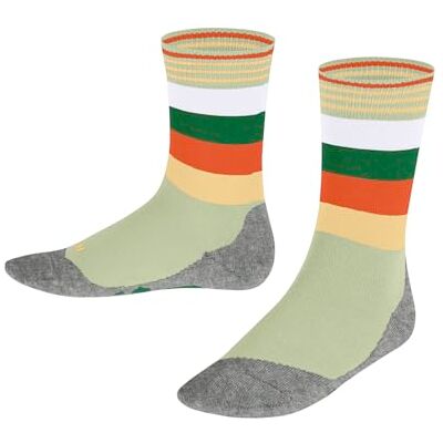 FALKE Unisex Kinder Socken Active Fox K So Baumwolle Funktionsmaterial dünn atmungsaktiv gemustert 1 Paar, Grün Jade 7376, 35-38 FALKE Unisex Kinder Socken Active Fox K So Baumwolle Funktionsmaterial dünn atmungsaktiv gemustert 1 Paar, Grün Jade 7376, 35-38