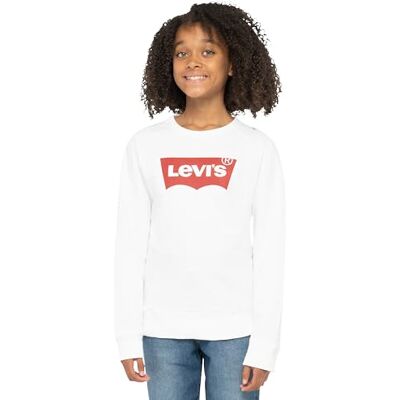 Levi's Kids key item logo crew Mädchen Red / White 12 Jahre Levi's Kids key item logo crew Mädchen Red / White 12 Jahre