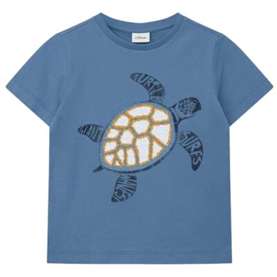 s.Oliver Junior Jungen Shirt 2179322 5305 himmelblau 116/122 s.Oliver Junior Jungen Shirt 2179322 5305 himmelblau 116/122