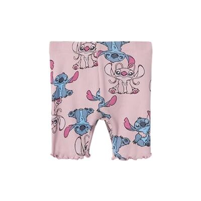 NAME IT Mädchen Nmfasbina Stitch Shorts Wdi, Cameo Pink, 98 EU NAME IT Mädchen Nmfasbina Stitch Shorts Wdi, Cameo Pink, 98 EU