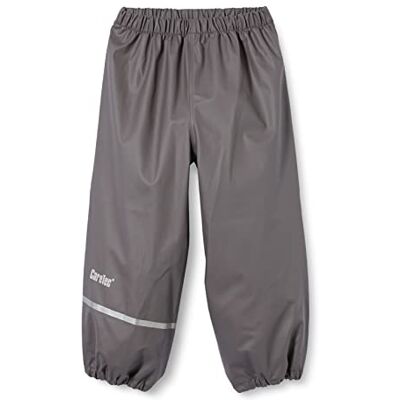 CareTec Jungen Rain Pants PU Regenhose, Grey (174), 116 EU CareTec Jungen Rain Pants PU Regenhose, Grey (174), 116 EU