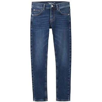 TOM TAILOR Jungen Kinder Ryan Extra Skinny Fit Jeans, 10141 Stone Blue Denim, 158 TOM TAILOR Jungen Kinder Ryan Extra Skinny Fit Jeans, 10141 Stone Blue Denim, 158