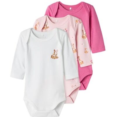 NAME IT Nbfbody 3P Ls Ibis Rose Bambi Noos NAME IT Nbfbody 3P Ls Ibis Rose Bambi Noos