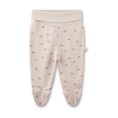 Sanetta Newborn-Hose mit Fuß beige Regenbogen Praktische und Bequeme Unisex-Pyjamahose aus Bio-Baumwolle. Baby Höschen Sanetta Newborn-Hose mit Fuß beige Regenbogen Praktische und Bequeme Unisex-Pyjamahose aus Bio-Baumwolle. Baby Höschen