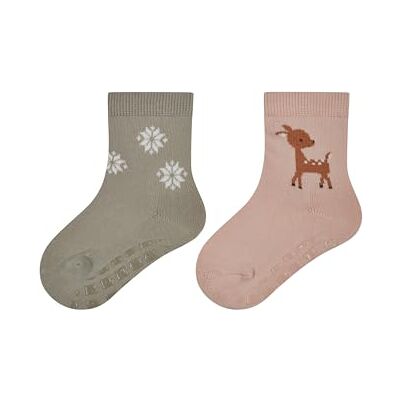 Sterntaler ABS Socken Doppelpack Mädchen – Flauschige Stoppersocken mit Innenfrottee – Warme Baby- und Kinderstrümpfe – zartrosa, Größe 20 Sterntaler ABS Socken Doppelpack Mädchen – Flauschige Stoppersocken mit Innenfrottee – Warme Baby- und Kinderstrümpfe – zartrosa, Größe 20