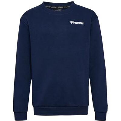 hummel Mover Cotton Sweatshirt Kids Kinder Pullover ohne Kapuze, Warme Sweatshirt für Jungen und M hummel Mover Cotton Sweatshirt Kids Kinder Pullover ohne Kapuze, Warme Sweatshirt für Jungen und M