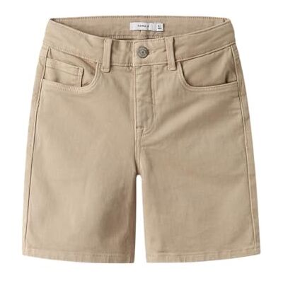 NAME IT Jungen Nkmryan Straight Twill Shorts 1081-Bk Tb, Irish Cream, 122 NAME IT Jungen Nkmryan Straight Twill Shorts 1081-Bk Tb, Irish Cream, 122