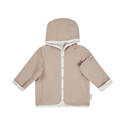 Sterntaler Babyjacke zum Wenden für Mädchen – Baby und Kinder – mit Kapuze, Blumenprint, Taschen und Katze Lilly Stickerei – naturfarben, Größe 50 Sterntaler Babyjacke zum Wenden für Mädchen – Baby und Kinder – mit Kapuze, Blumenprint, Taschen und Katze Lilly Stickerei – naturfarben, Größe 50