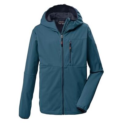 Killtec Jungen Softshelljacke/Outdoorjacke mit Kapuze KOS 124 BYS SFTSHLL JCKT, taubenblau, 152, 44146-000 Killtec Jungen Softshelljacke/Outdoorjacke mit Kapuze KOS 124 BYS SFTSHLL JCKT, taubenblau, 152, 44146-000