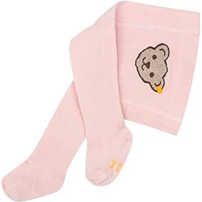 Steiff Unisex Baby Basic strømpebukser ensfarvet Strumpfhosen GOTS, silver pink, 92 EU Steiff Unisex Baby Basic strømpebukser ensfarvet Strumpfhosen GOTS, silver pink, 92 EU