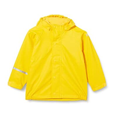 CareTec Unisex Kinder Rain Jacket Pu W/O Fleece Regenjacke, Yellow (4000), 80 EU CareTec Unisex Kinder Rain Jacket Pu W/O Fleece Regenjacke, Yellow (4000), 80 EU