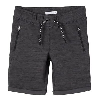 NAME IT Jungen Nkmscottt Swe Long Unb Noos Shorts, Asphalt, 98 EU NAME IT Jungen Nkmscottt Swe Long Unb Noos Shorts, Asphalt, 98 EU