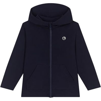 Petit Bateau Jungen Kapuzenpulli A0crt, Blau, 12 Jahre Petit Bateau Jungen Kapuzenpulli A0crt, Blau, 12 Jahre