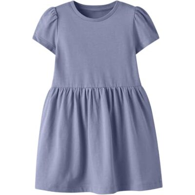 NAME IT Mädchen Nmfvivia Ss Dress Noos, Purple Impression, 86 cm NAME IT Mädchen Nmfvivia Ss Dress Noos, Purple Impression, 86 cm