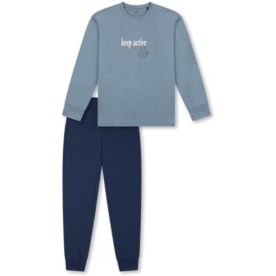 Schiesser Jungen Schlafanzug Set Pyjama warme Qualitäten Sweat Größe 140 bis 176 Schiesser Jungen Schlafanzug Set Pyjama warme Qualitäten Sweat Größe 140 bis 176