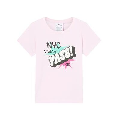 Champion Legacy Girls Graphic Crewneck T-Shirt M Pink, Rose, M Champion Legacy Girls Graphic Crewneck T-Shirt M Pink, Rose, M