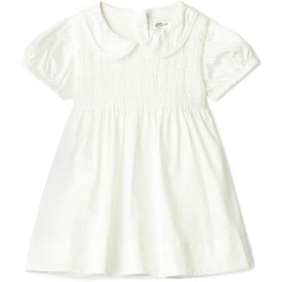 Amazon Essentials x Sofia Grainge Baby Mädchen Mommy & Me Kleider aus Baumwollsatin, Weiß, 12 Monate Amazon Essentials x Sofia Grainge Baby Mädchen Mommy & Me Kleider aus Baumwollsatin, Weiß, 12 Monate