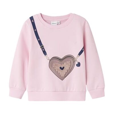 NAME IT Mädchen Nmfnora Sweat Bru Box, Sweet Dreams, 98 NAME IT Mädchen Nmfnora Sweat Bru Box, Sweet Dreams, 98