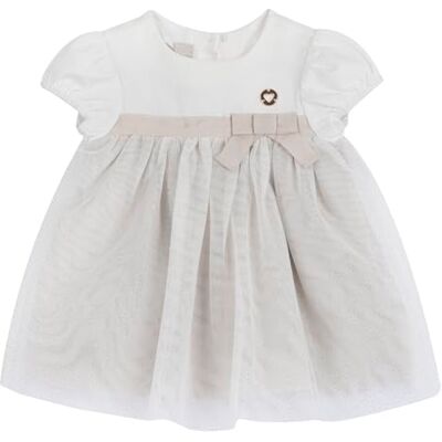 Chicco , Mädchen‑Kleid, Elegantes Kurzarm‑Kleid aus Leichter Baumwolle, Ideal als Festkleid, Kinderbekleidung, Designed in Italy Chicco , Mädchen‑Kleid, Elegantes Kurzarm‑Kleid aus Leichter Baumwolle, Ideal als Festkleid, Kinderbekleidung, Designed in Italy