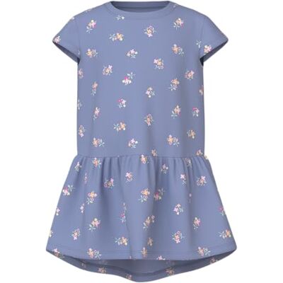 NAME IT Mädchen Nmfvigga Capsl Dress F1 Noos, Purple Impression, 98 cm NAME IT Mädchen Nmfvigga Capsl Dress F1 Noos, Purple Impression, 98 cm