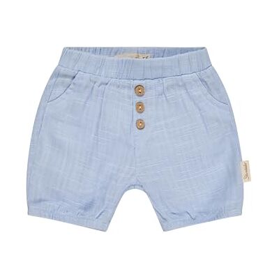 Sterntaler Shorts Leinenoptik – Baby- und Kinder Shorts aus Baumwolle in Leinenoptik, elastischer Bund, Kokosnussknöpfe vorn, bequemer, Hellblau, Größe 56 Sterntaler Shorts Leinenoptik – Baby- und Kinder Shorts aus Baumwolle in Leinenoptik, elastischer Bund, Kokosnussknöpfe vorn, bequemer, Hellblau, Größe 56
