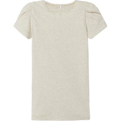 NAME IT Mädchen Nmfkab Top Noos T-Shirt, Peyote Melange, 104 EU NAME IT Mädchen Nmfkab Top Noos T-Shirt, Peyote Melange, 104 EU