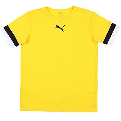 Puma Unisex Baby Teamrise Jersey Jr T-Shirt, Cyber yellow-p, 128 EU Puma Unisex Baby Teamrise Jersey Jr T-Shirt, Cyber yellow-p, 128 EU
