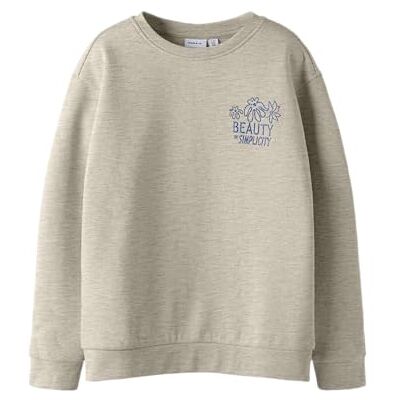 NAME IT Mädchen Nkfnoel Ls Nreg SWE Bru Lnoos, Peyote Melange, 134-140 EU NAME IT Mädchen Nkfnoel Ls Nreg SWE Bru Lnoos, Peyote Melange, 134-140 EU