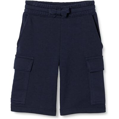 Amazon Essentials Jungen Cargo-Sweat-Shorts aus Frottee, Marineblau, 9 Jahre Amazon Essentials Jungen Cargo-Sweat-Shorts aus Frottee, Marineblau, 9 Jahre