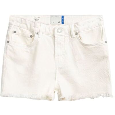LTB Jeans Layla G Weiche Jeans Short für modische Girls mit offenem Beinabschluss in Used Optik Größe 164CM LTB Jeans Layla G Weiche Jeans Short für modische Girls mit offenem Beinabschluss in Used Optik Größe 164CM