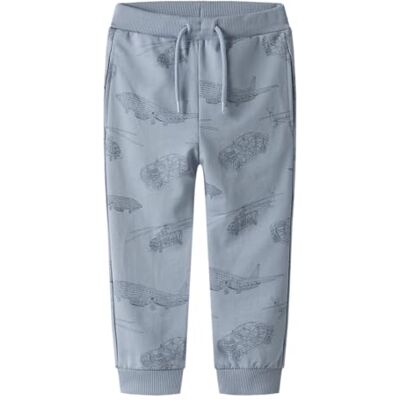 NAME IT Jungen Nmmvaron AOP SWT Pant Unb Noos, Dusty Blue, 116 EU NAME IT Jungen Nmmvaron AOP SWT Pant Unb Noos, Dusty Blue, 116 EU